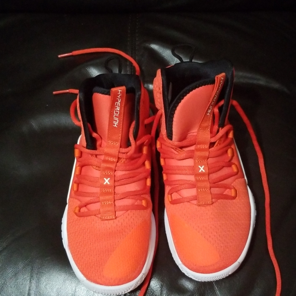 orange sneakers